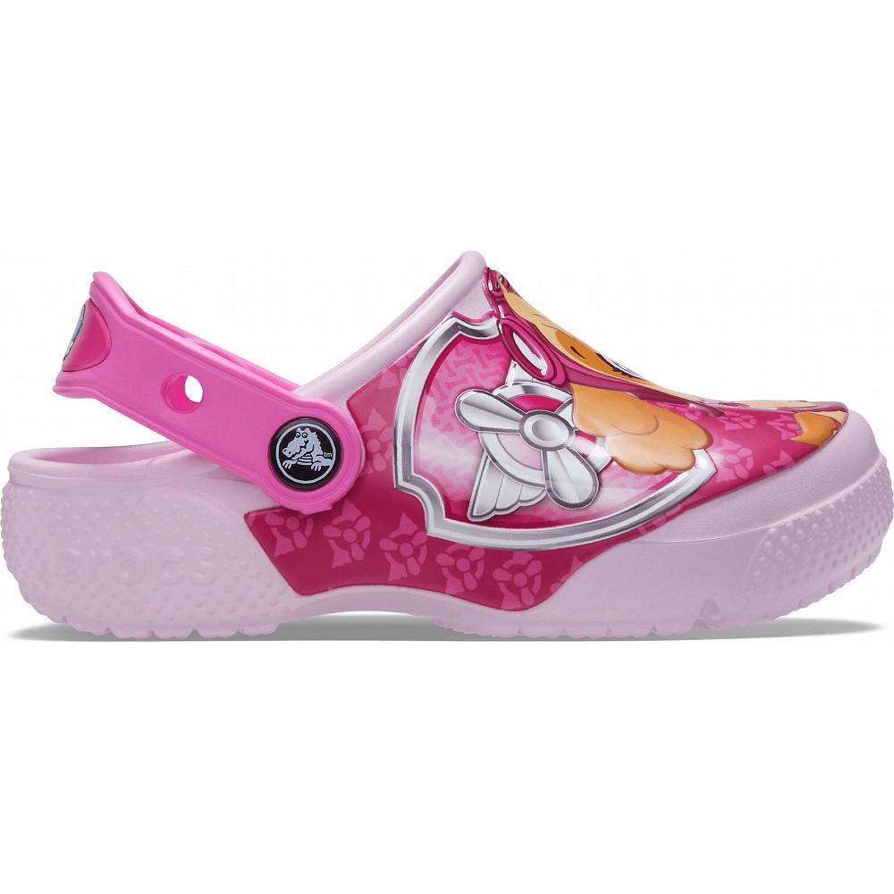Crocs Fun Lab Paw Patrol™ Patch Kids' Clogs Pink | GVUDOZ510