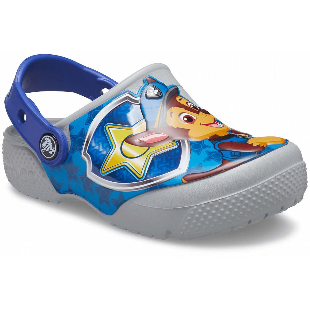 Crocs Fun Lab Paw Patrol™ Patch Kids\' Clogs Blue | BXHYPV089