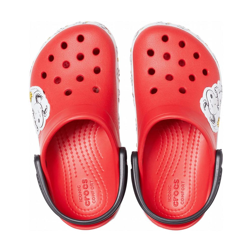 Crocs Fun Lab Snoopy Woodstock Kids' Clogs Red | FNMCXD483