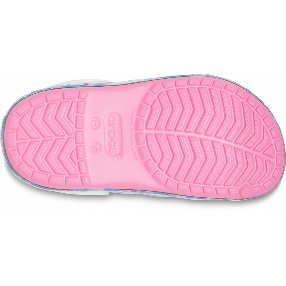 Crocs Fun Lab Unicorn Lights Kids' Clogs Pink | QUPECV892