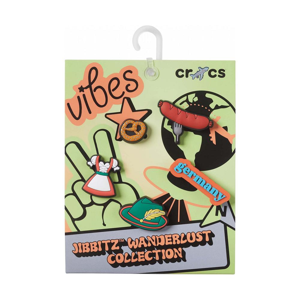 Crocs Germany Wanderlust Collection 5 Pack Men Jibbitz Charms | FIWSEK864