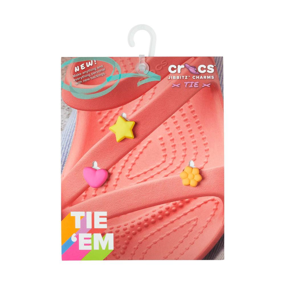 Crocs Girl Sandal Tie 3 Pack Men Jibbitz Charms | BANCSW983