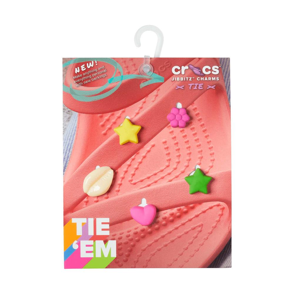 Crocs Girl Sandal Tie 5 Pack Women Jibbitz Charms | IAMGHE517