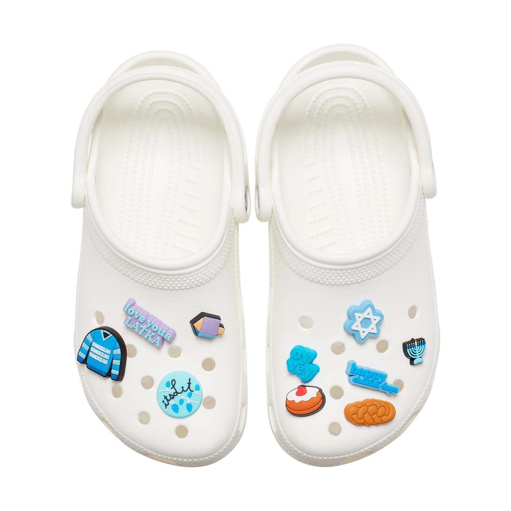 Crocs Hanukkah 10 Pack Men Jibbitz Charms | TDAJCI832