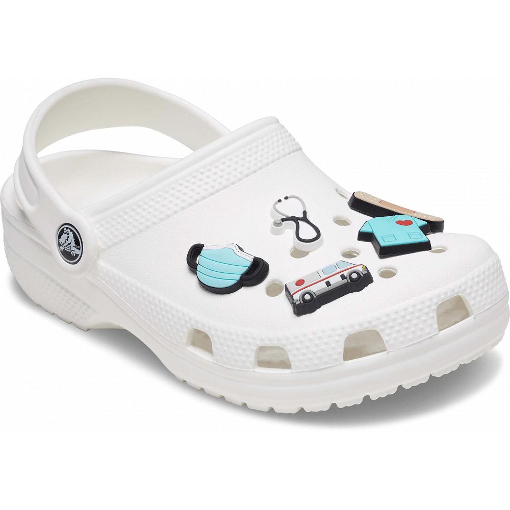 Crocs Healthcare Hero 5 Pack Men Jibbitz Charms | ULWRMS401