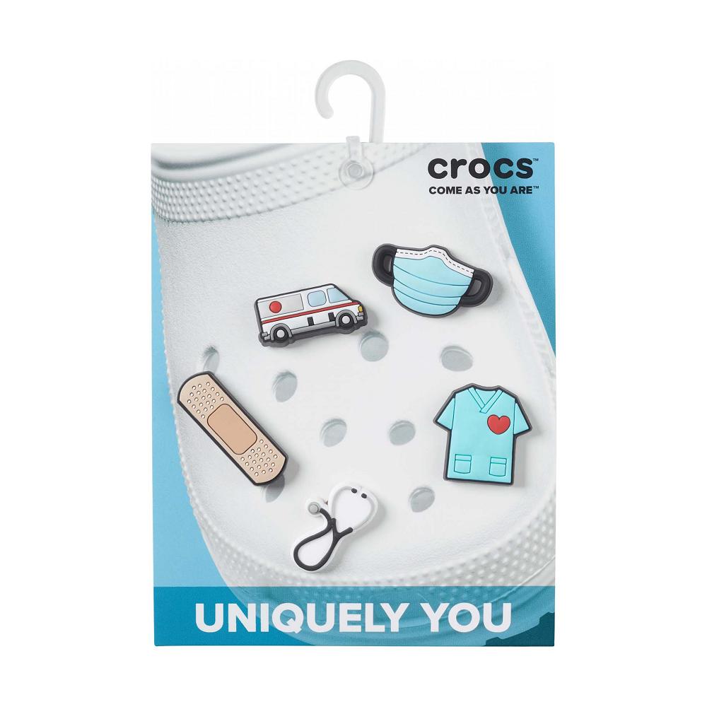 Crocs Healthcare Hero 5 Pack Men Jibbitz Charms | ULWRMS401