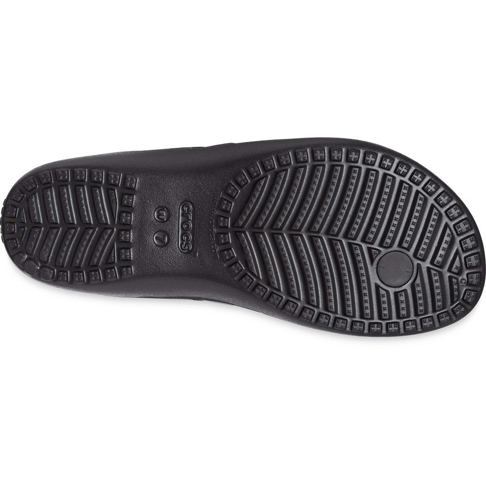 Crocs Kadee II Women Flip Flops Black | FQPRKB714