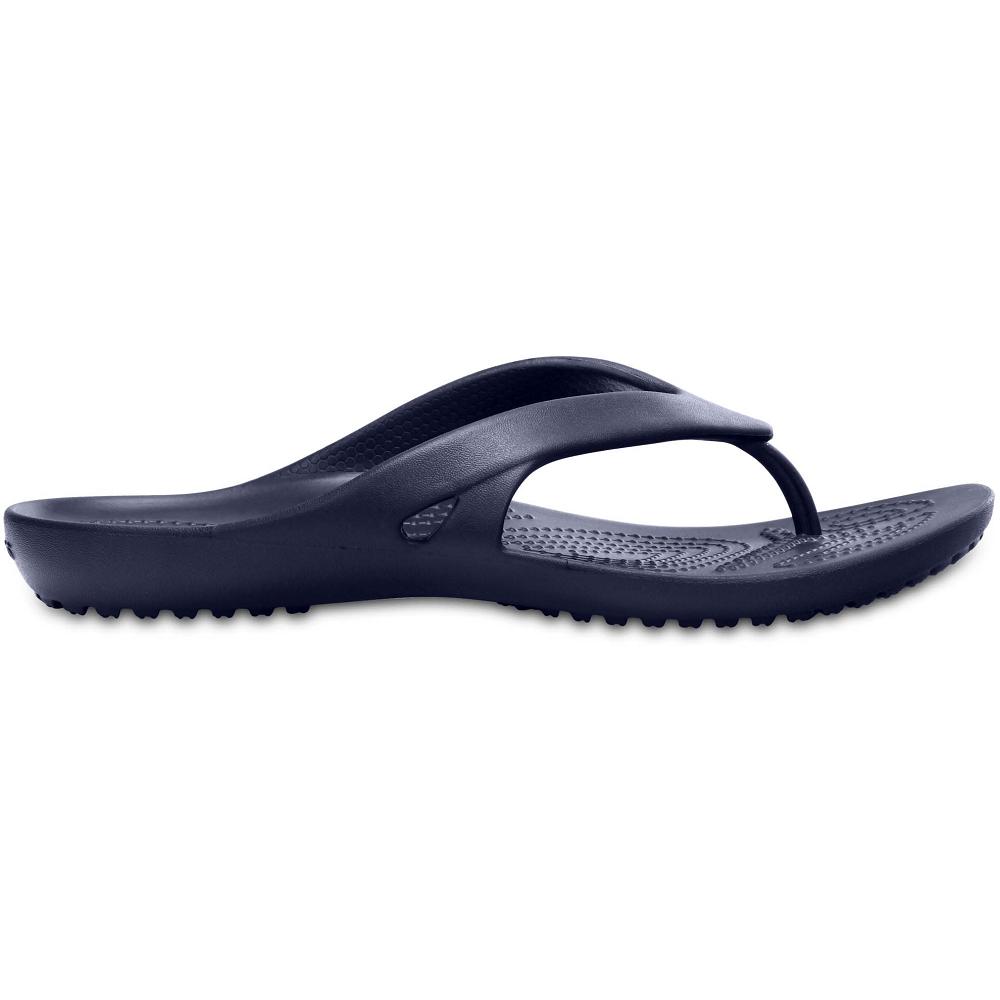 Crocs Kadee II Women Flip Flops Navy | YROGPC806