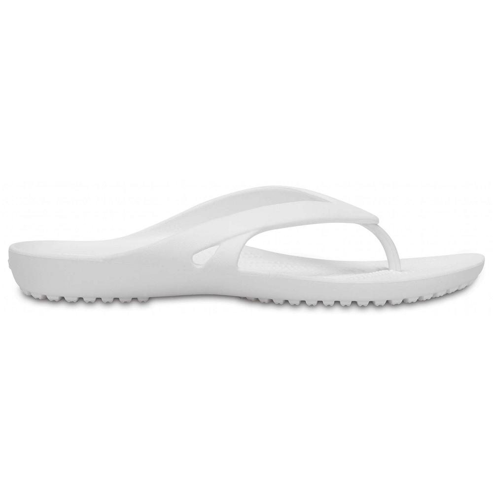 Crocs Kadee II Women Flip Flops White | QZISRT630