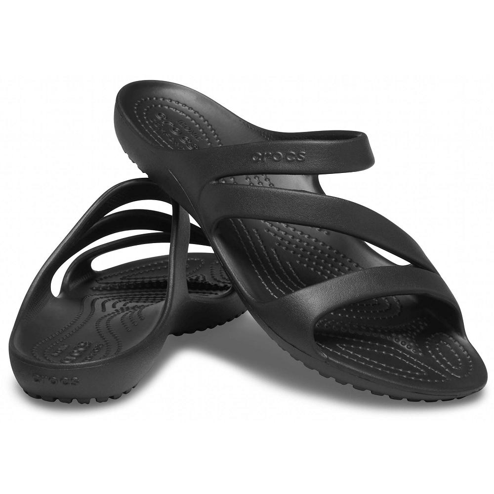Crocs Kadee II Women Sandals Black | SAJFHZ605