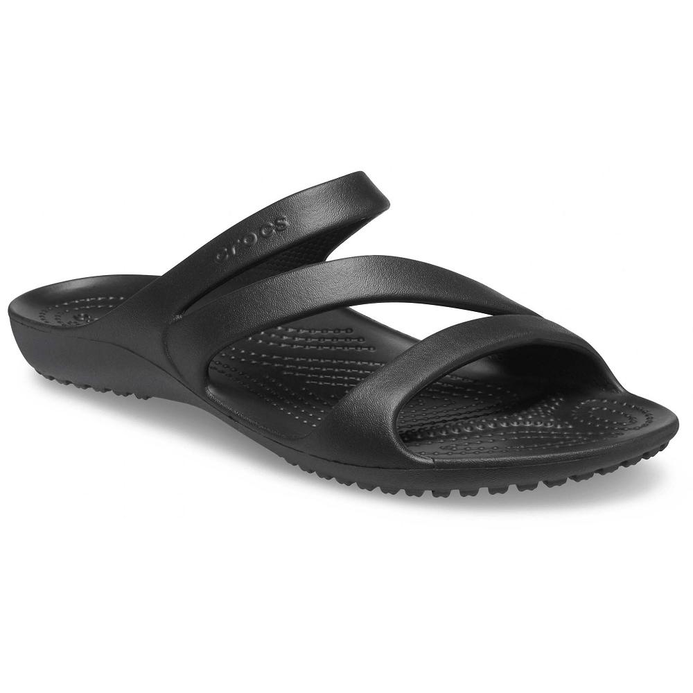 Crocs Kadee II Women Sandals Black | SAJFHZ605