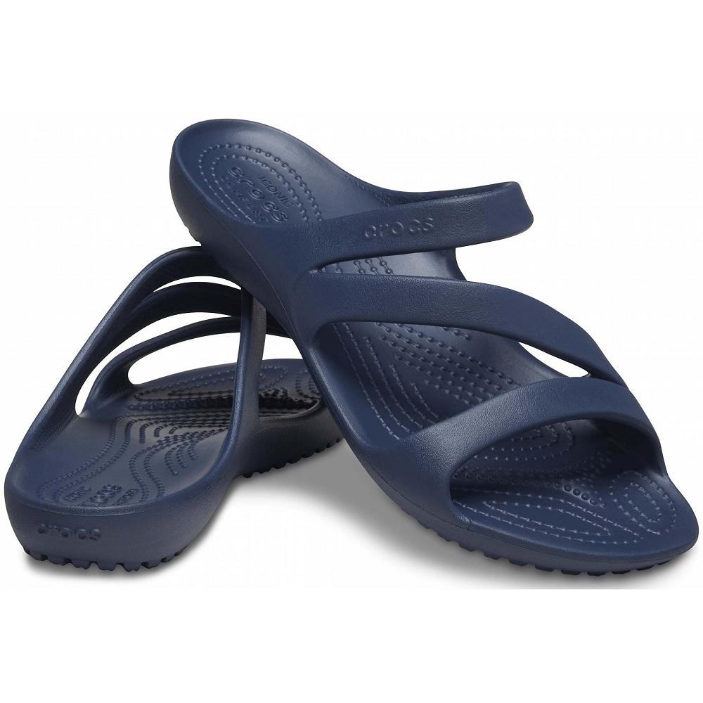 Crocs Kadee II Women Sandals Navy | XJEBIZ708