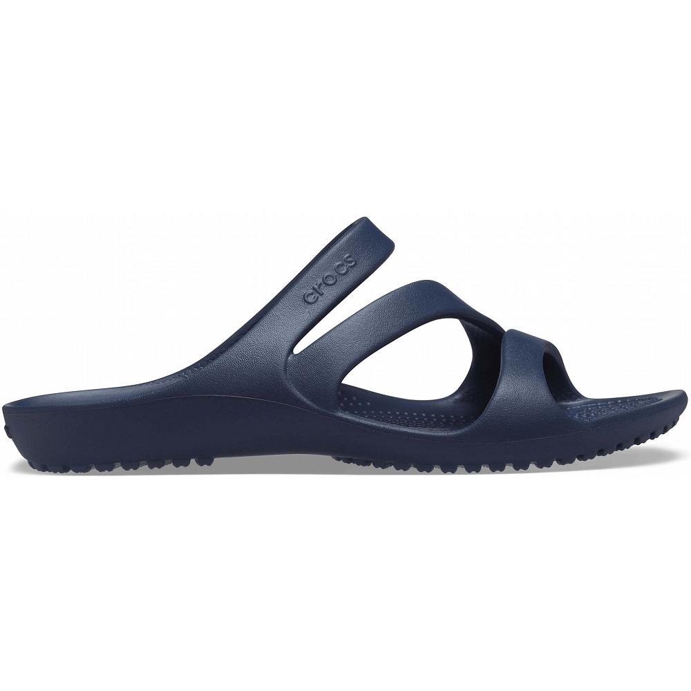 Crocs Kadee II Women Sandals Navy | XJEBIZ708