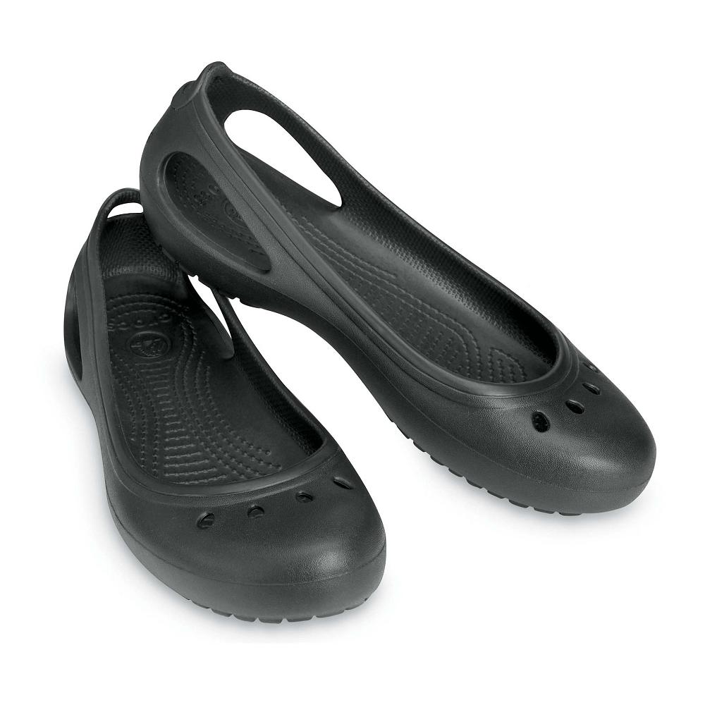 Crocs Kadee Women Flat Shoes Black | BCYMHW637