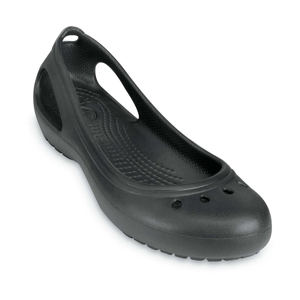 Crocs Kadee Women Flat Shoes Black | BCYMHW637
