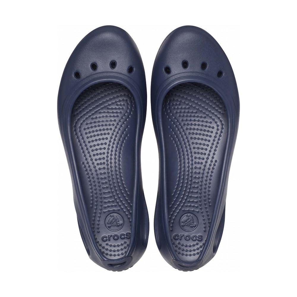 Crocs Kadee Women Flat Shoes Navy | UANLHF589