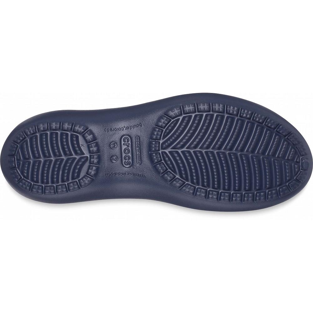 Crocs Kadee Women Flat Shoes Navy | UANLHF589