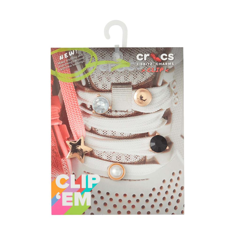 Crocs Lace Elevated Shoelery 5 Pack Men Jibbitz Charms | SALIHE610