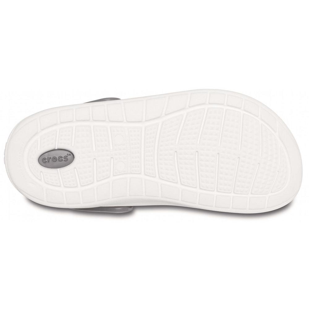 Crocs LiteRide™ Kids' Clogs Black / White | ZRIXKP483