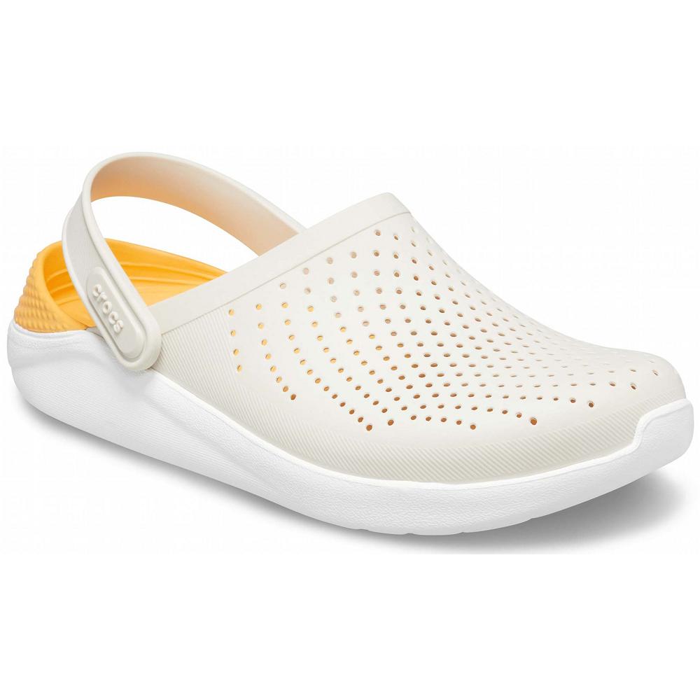 Crocs LiteRide™ Men Clogs Beige | FYNIRL037