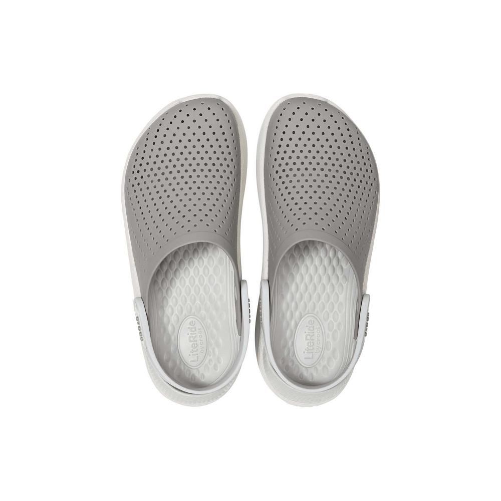 Crocs LiteRide™ Men Clogs Grey | NDKLTF954