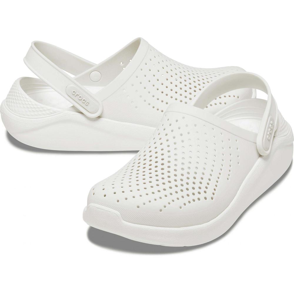 Crocs LiteRide™ Men Clogs White | EBPWGV462
