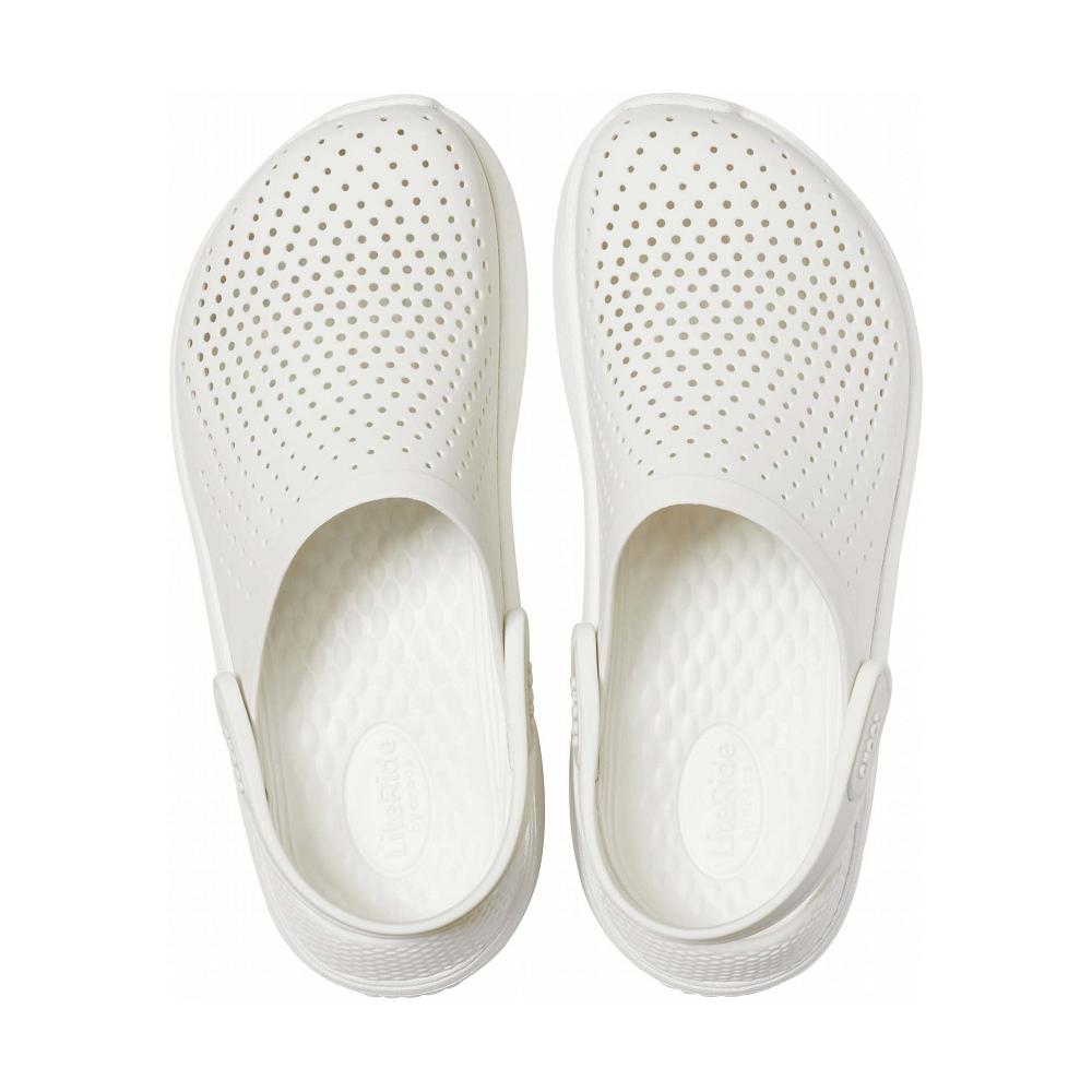 Crocs LiteRide™ Men Clogs White | EBPWGV462