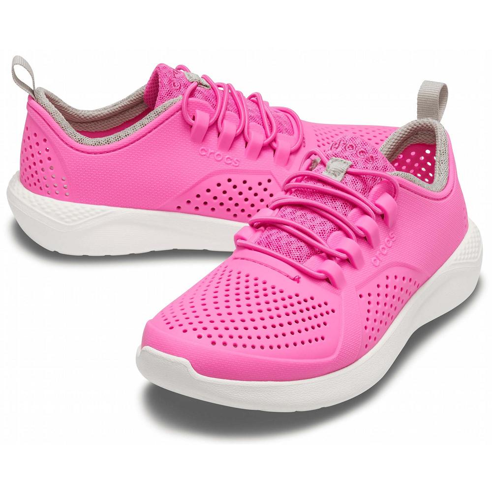 Crocs LiteRide™ Pacer Kids' Sneakers Pink | IMTGPK163