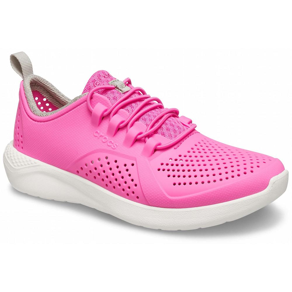 Crocs LiteRide™ Pacer Kids\' Sneakers Pink | IMTGPK163