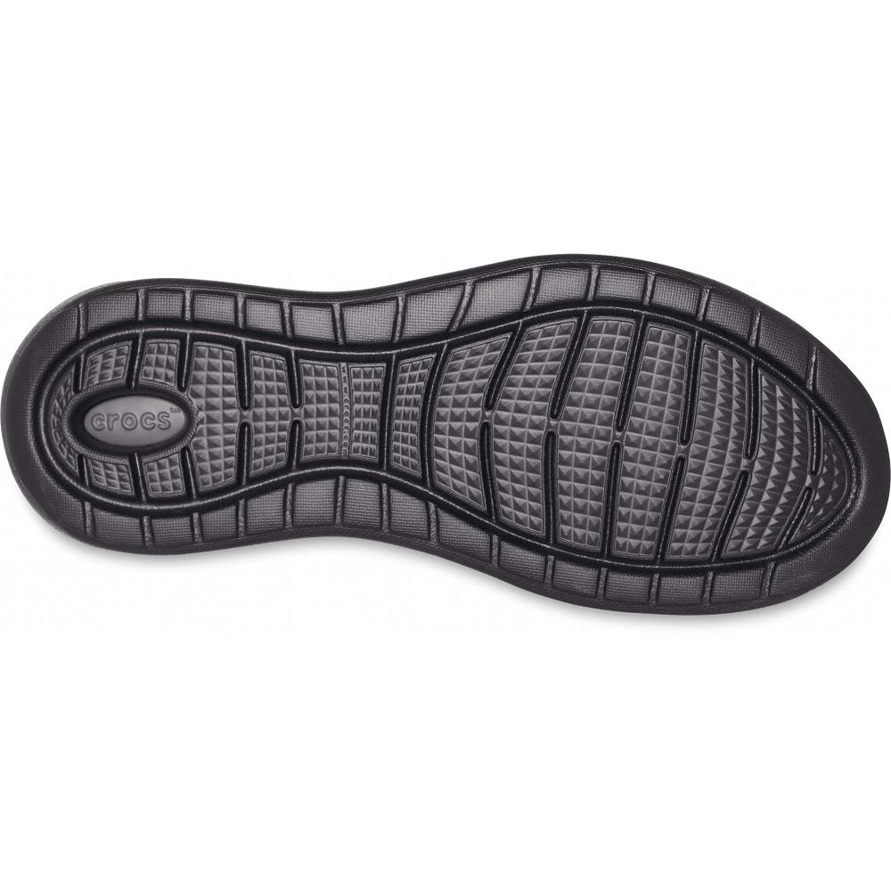 Crocs LiteRide™ Pacer Men Sneakers Black | RXDOBG208