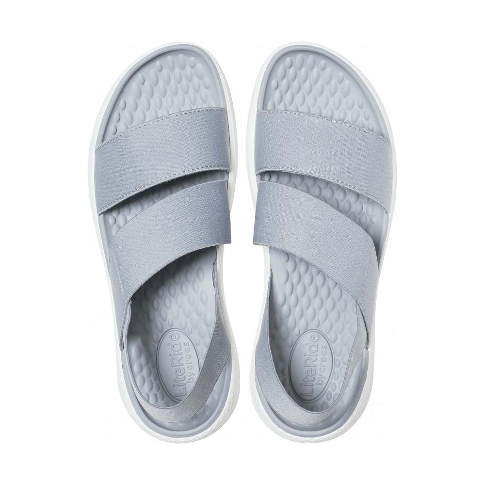 Crocs LiteRide™ Stretch Women Sandals Grey | AEDBRW842