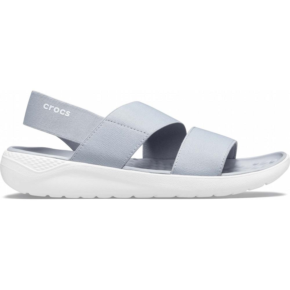 Crocs LiteRide™ Stretch Women Sandals Grey | AEDBRW842