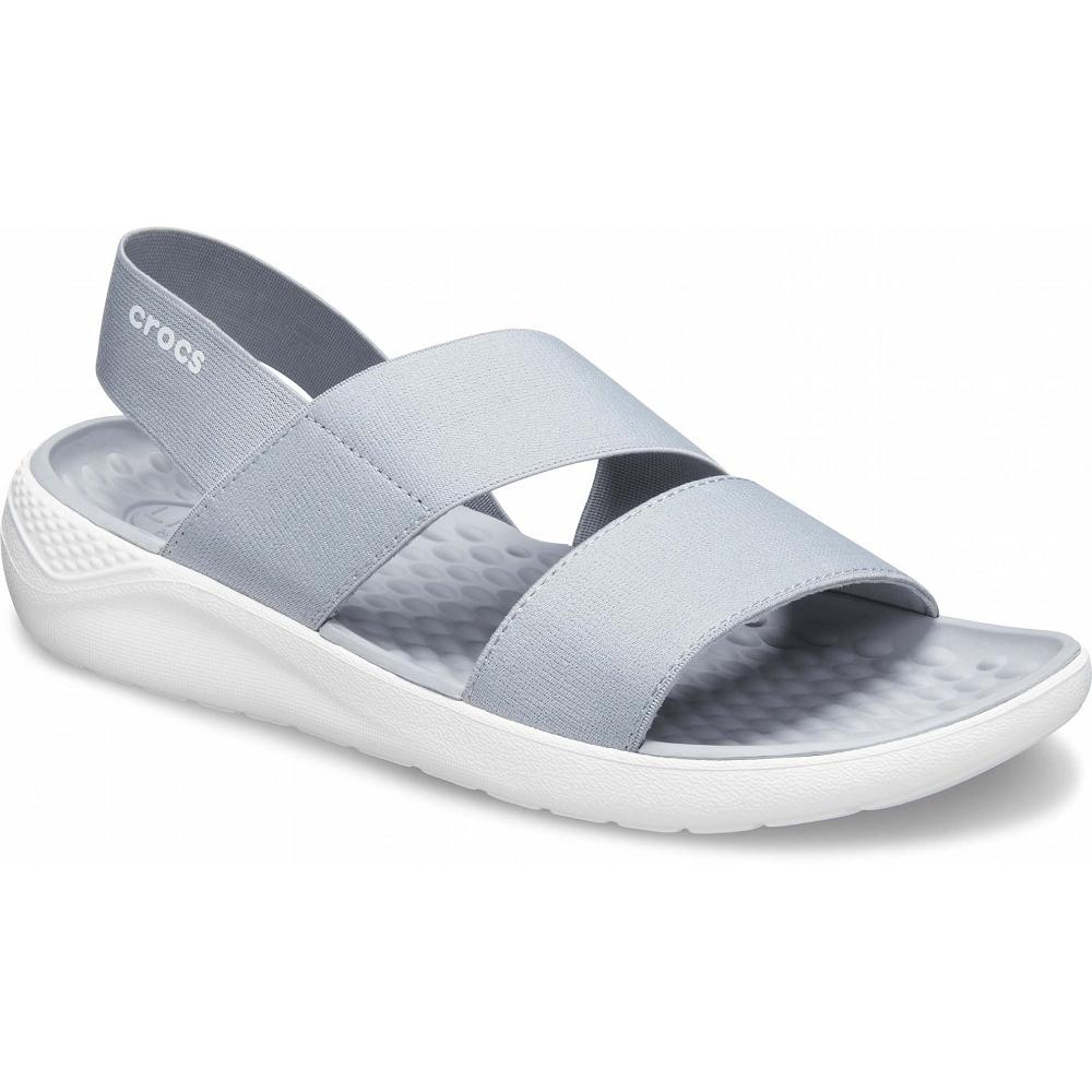 Crocs LiteRide™ Stretch Women Sandals Grey | AEDBRW842
