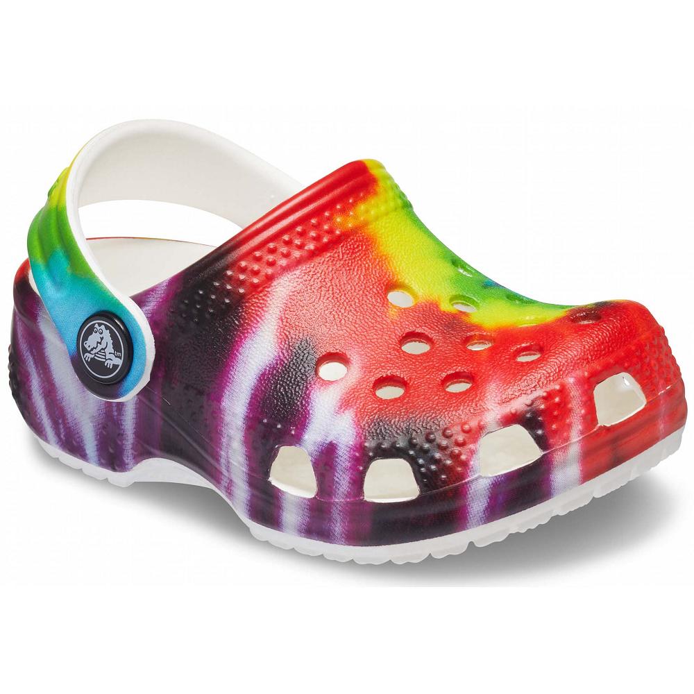 Crocs Littles™ Graphic Kids\' Clogs Red / Multicolor | NODXVH924