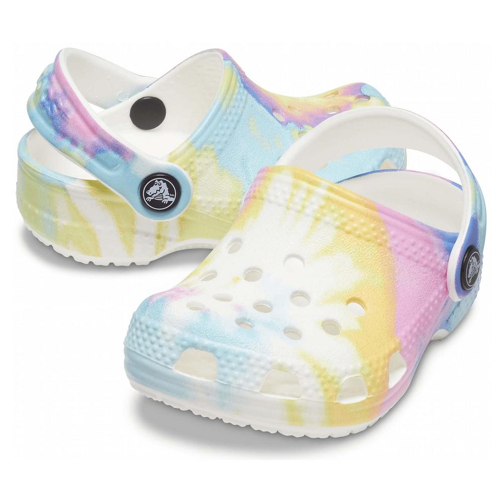 Crocs Littles™ Graphic Kids' Clogs White / Multicolor | IPRNXZ761