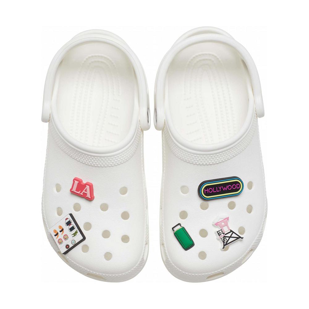 Crocs Los Angeles Wanderlust Collection 5 Pack Women Jibbitz Charms | QKPAGR982