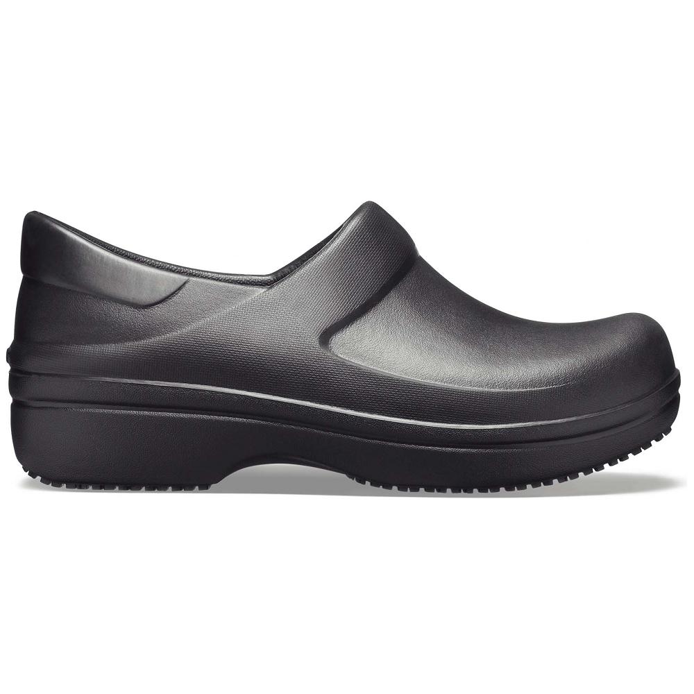 Crocs Neria Pro II Women Clogs Black | YAKMCU532