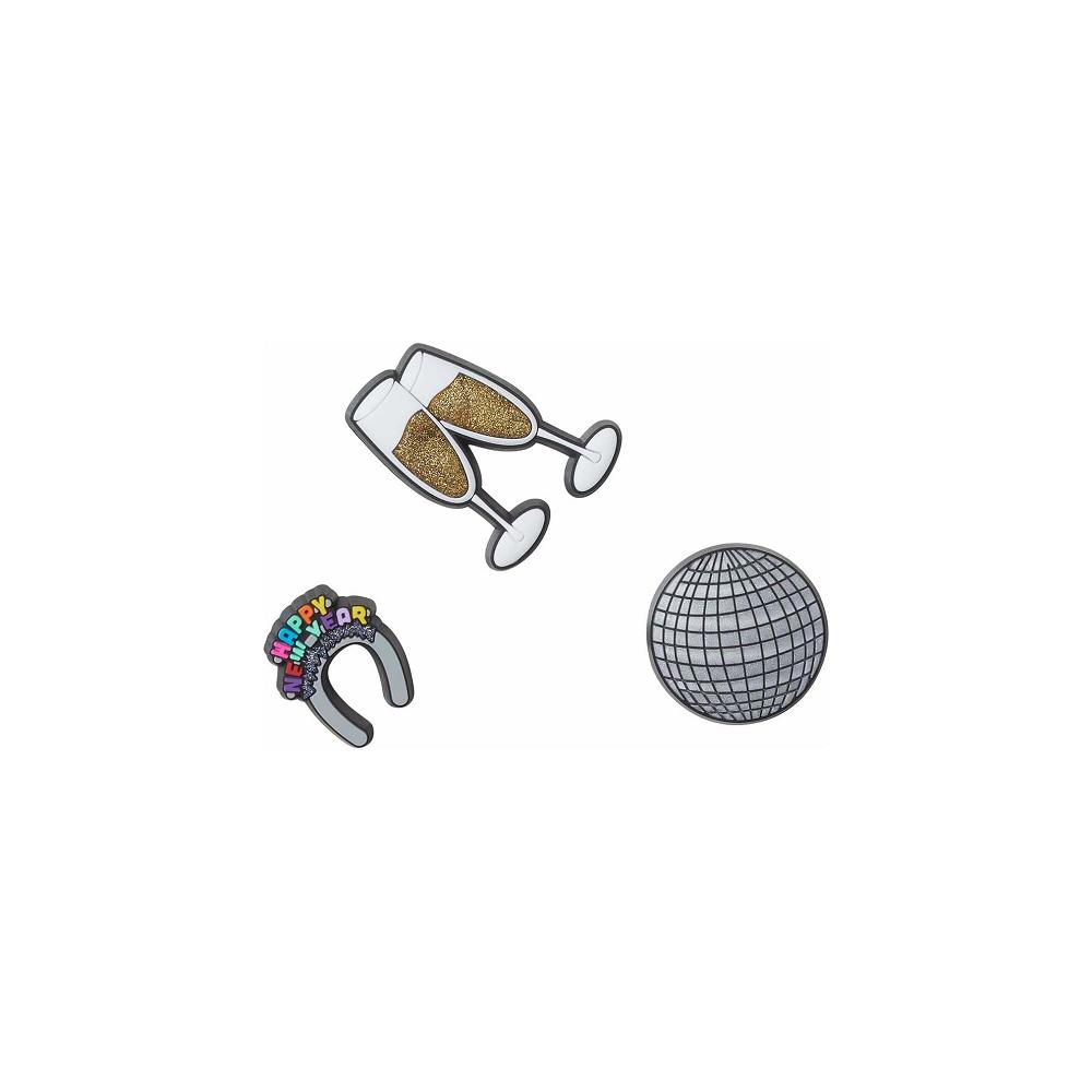 Crocs New Year 3 Pack Men Jibbitz Charms | ITXUYB602