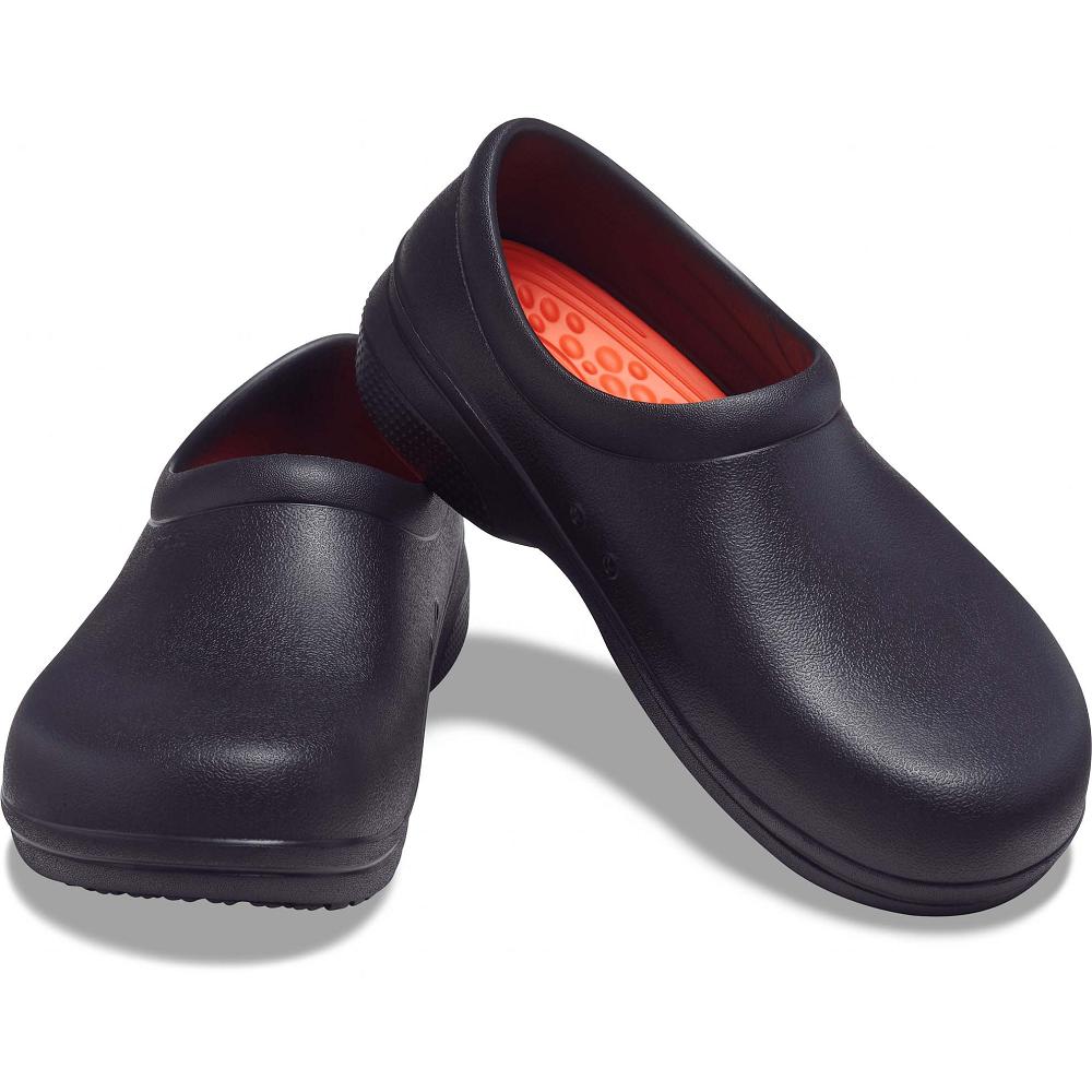 Crocs OnNew Zealand -TheNew Zealand -Clock LiteRide™ SlipNew Zealand -On Men Clogs Black | YGMBLT597