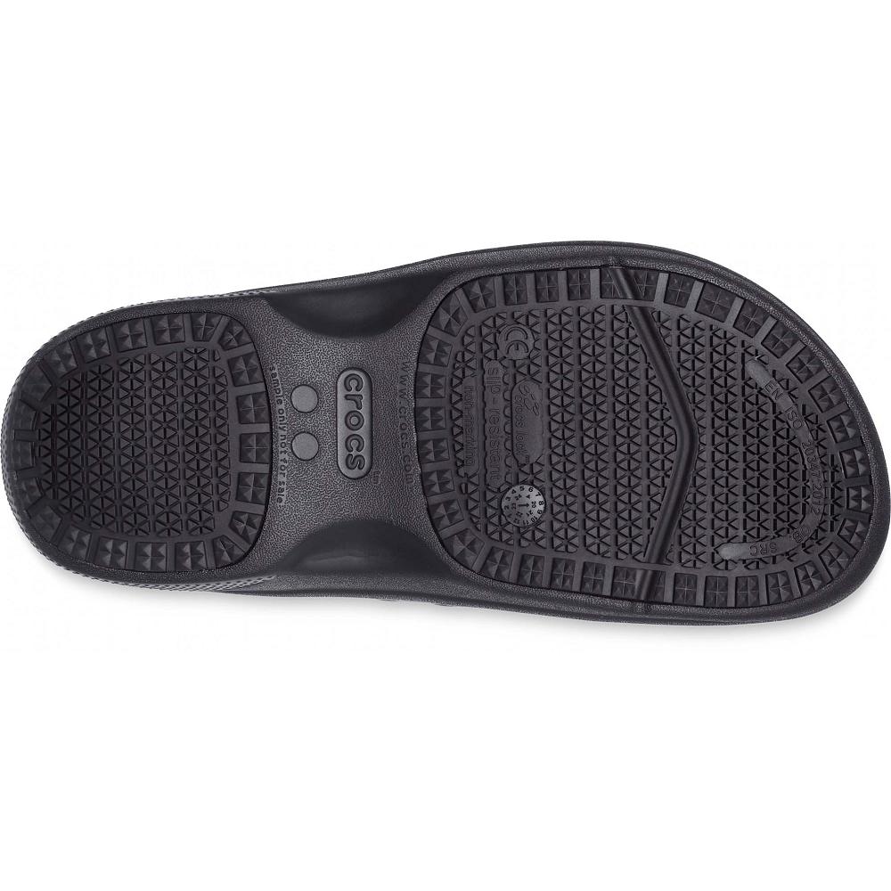 Crocs OnNew Zealand -TheNew Zealand -Clock LiteRide™ SlipNew Zealand -On Men Clogs Black | YGMBLT597