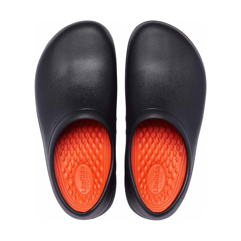 Crocs OnNew Zealand -TheNew Zealand -Clock LiteRide™ SlipNew Zealand -On Women Clogs Black | ZCOYVG027