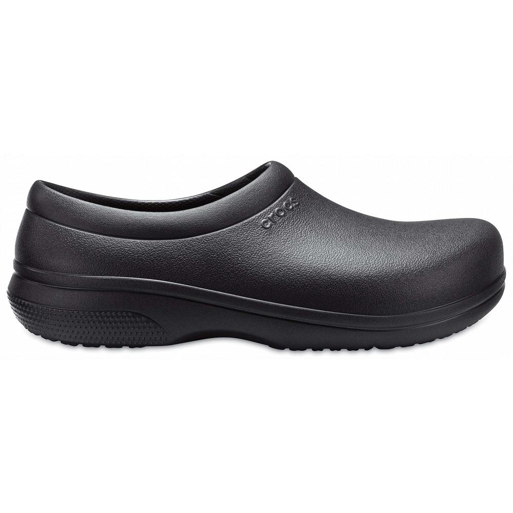 Crocs OnNew Zealand -TheNew Zealand -Clock Work SlipNew Zealand -On Men Clogs Black | YSWZXB208
