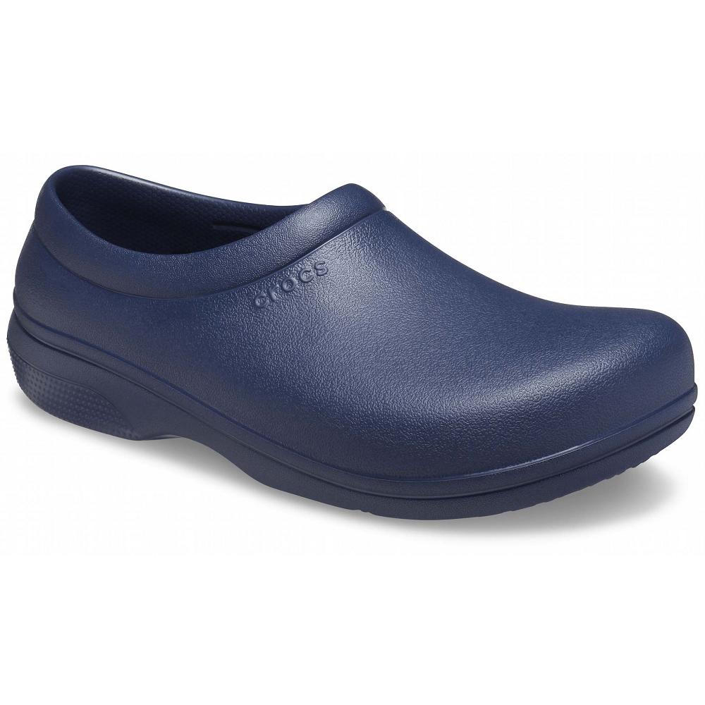 Crocs OnNew Zealand -TheNew Zealand -Clock Work SlipNew Zealand -On Men Clogs Navy | UTEQXA392