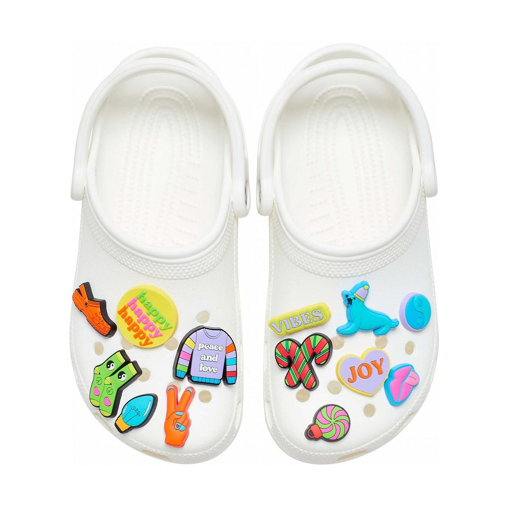 Crocs Peace and Love 13 Calendar Men Jibbitz Charms | UNMRIK274