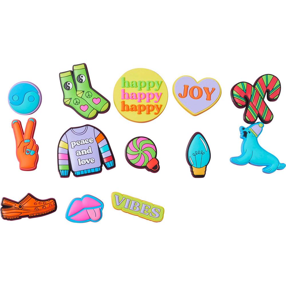 Crocs Peace and Love 13 Calendar Men Jibbitz Charms | UNMRIK274