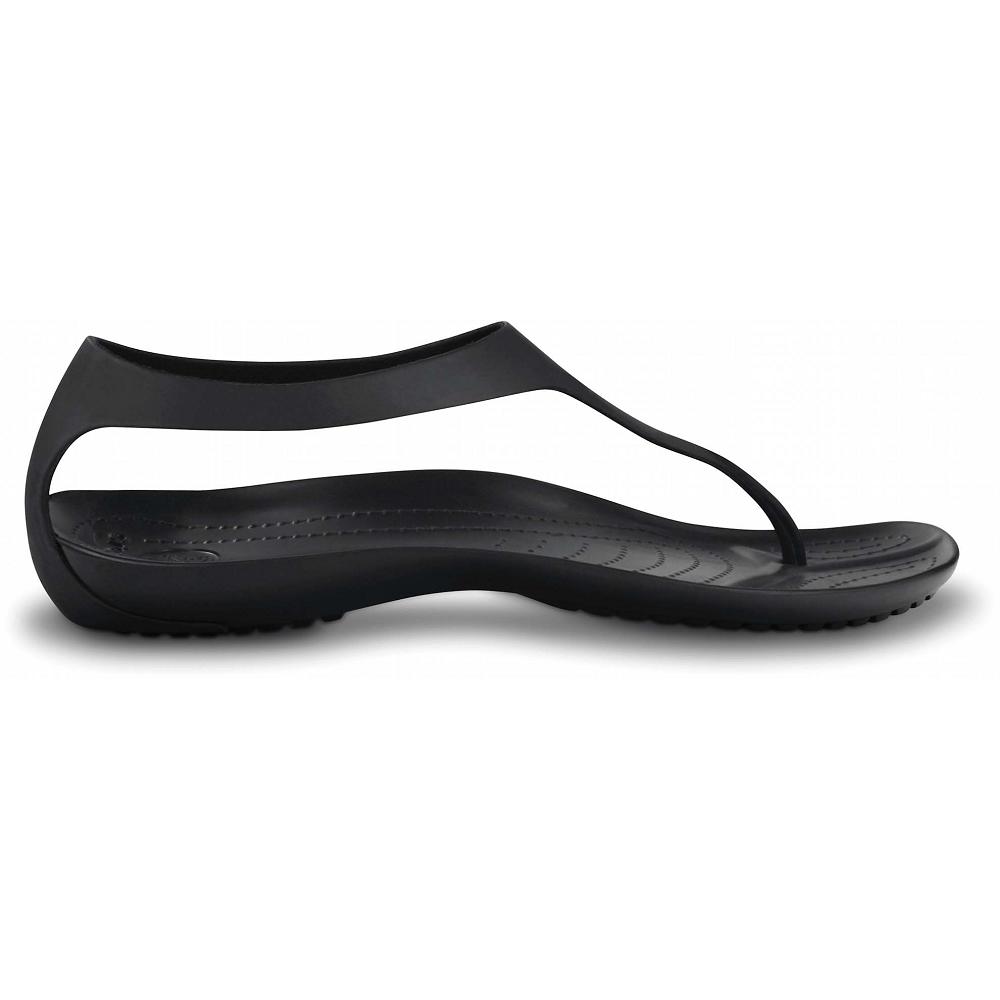 Crocs Sexi Women Flip Flops Black | OGEZCP520