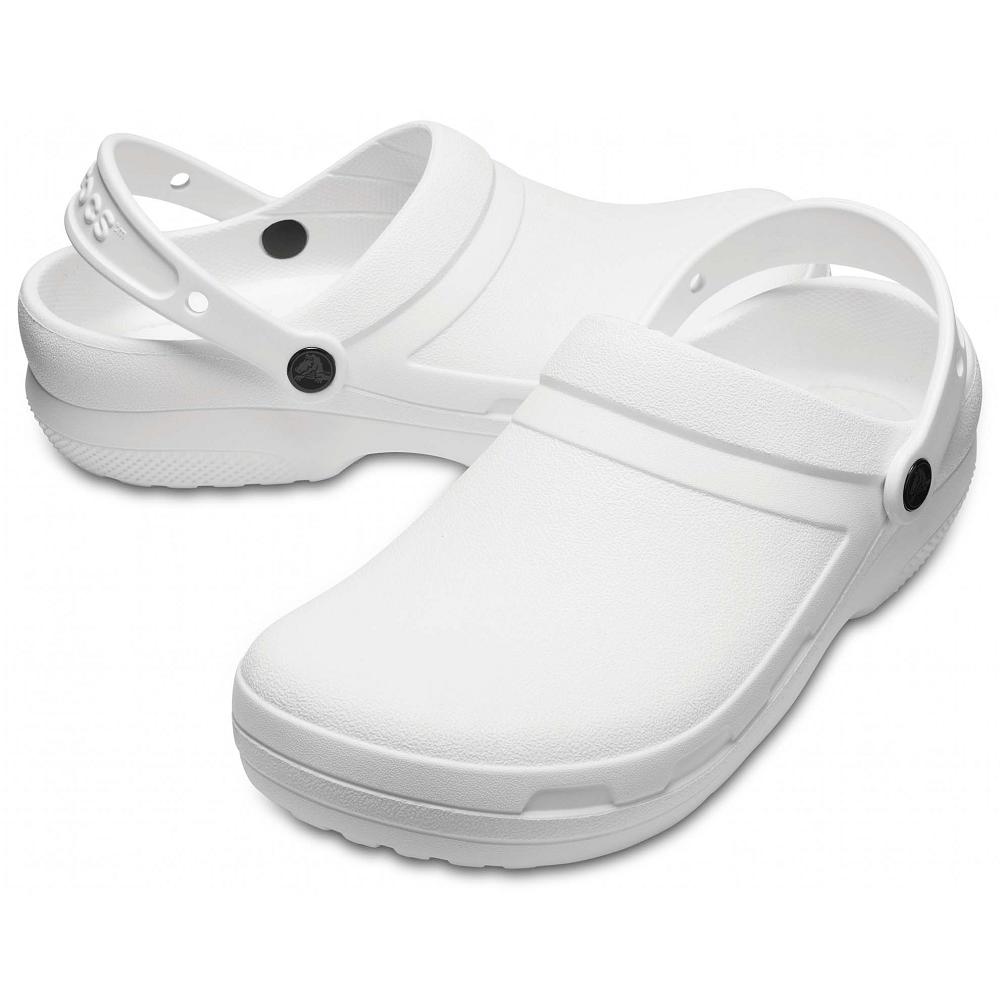 Crocs Specialist II Men Clogs White | IETVGP587