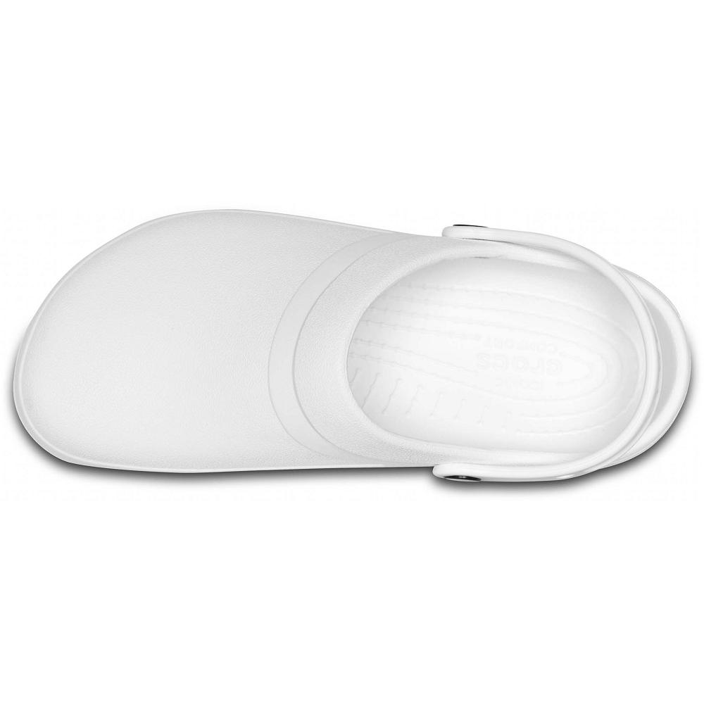 Crocs Specialist II Men Clogs White | IETVGP587