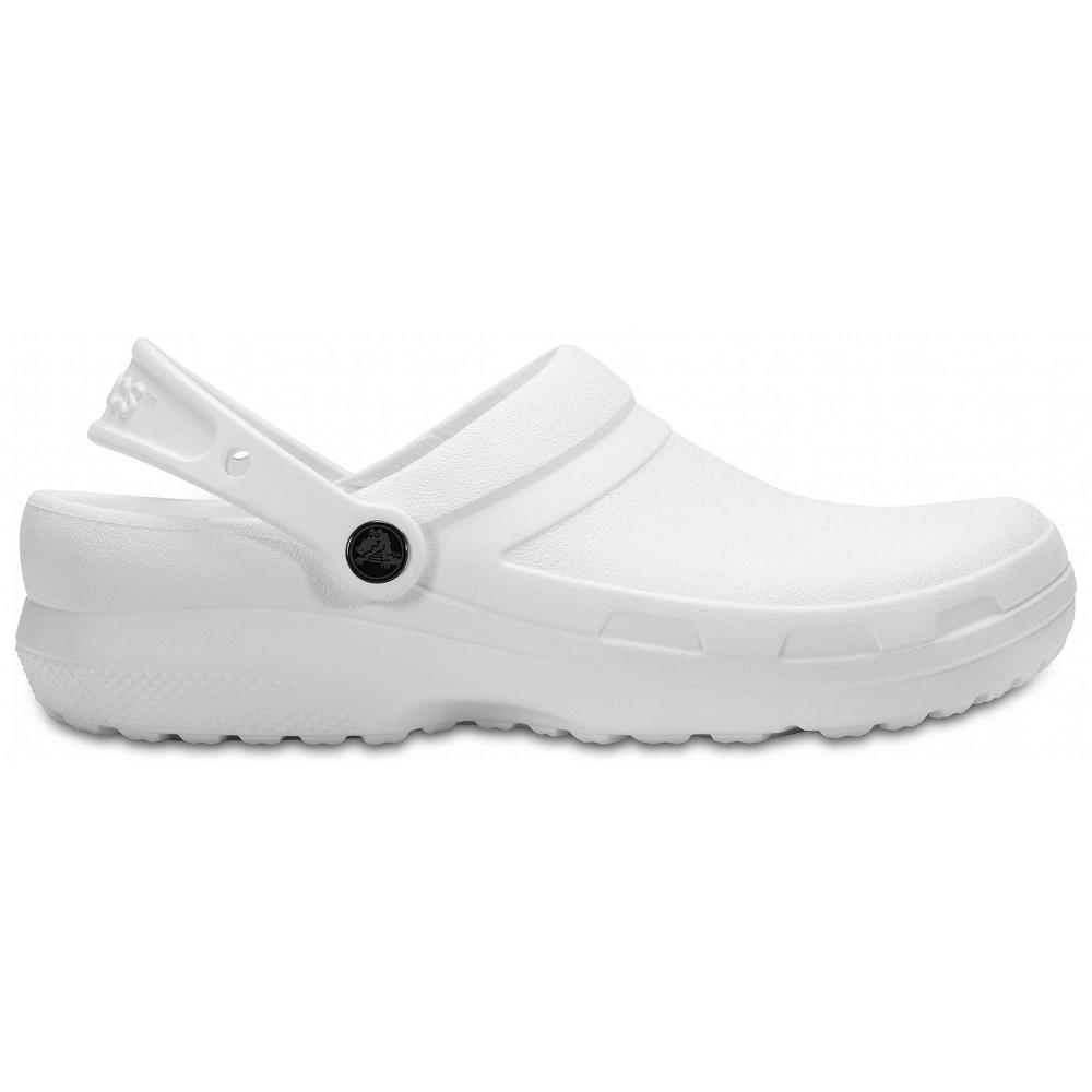 Crocs Specialist II Men Clogs White | IETVGP587