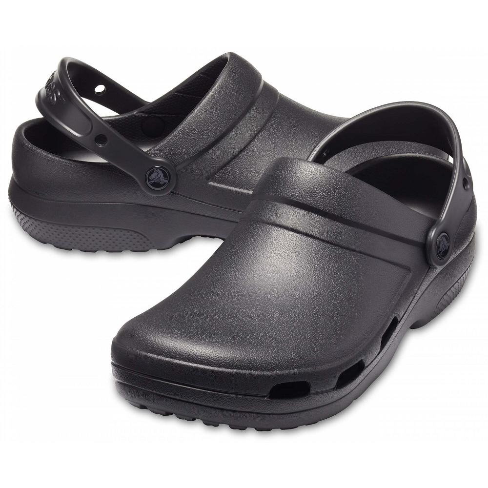 Crocs Specialist II Vent Men Clogs Black | OZNXMF654